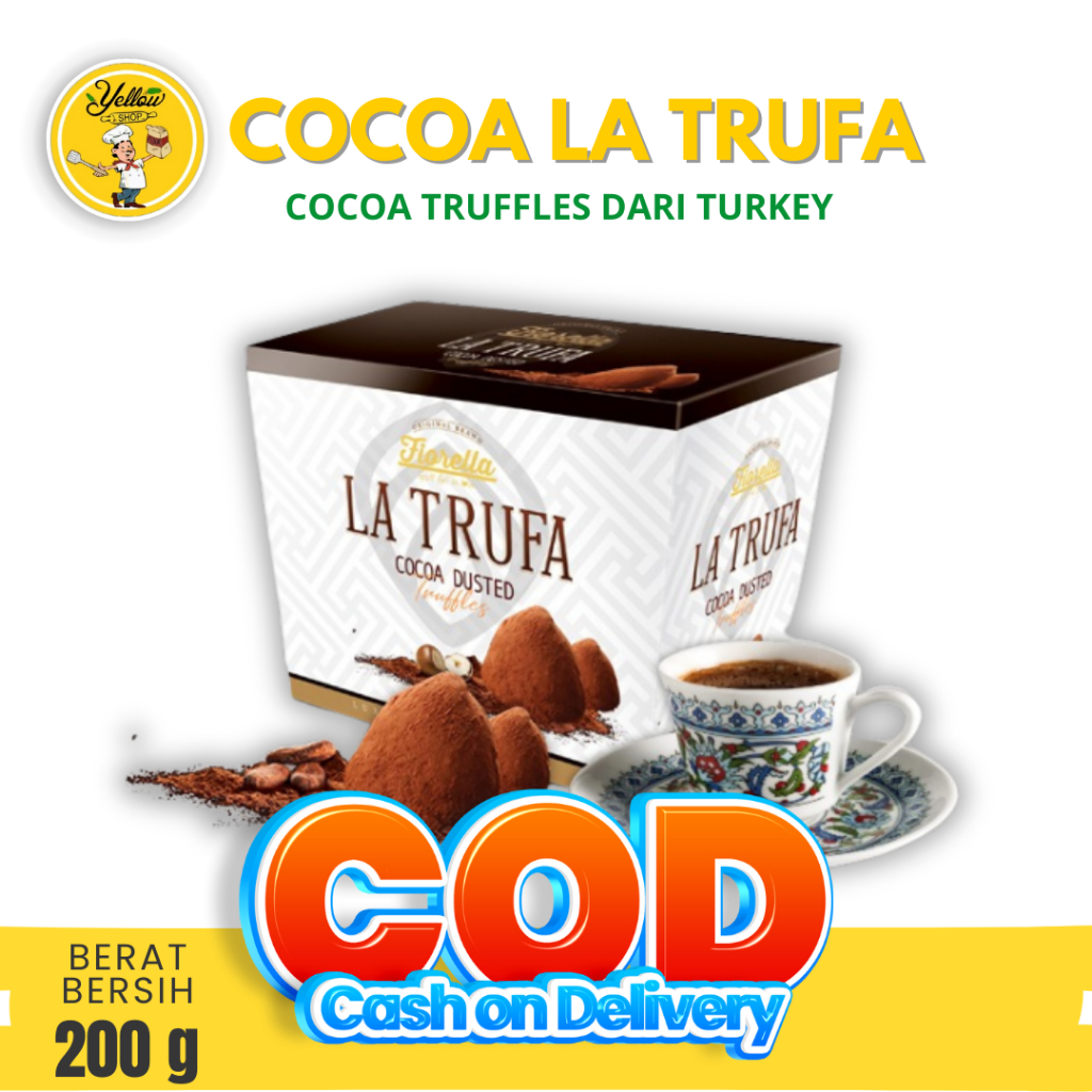 

COCOA LA TRUFA / COCOA TRUFFLES DARI TURKEY 200GR