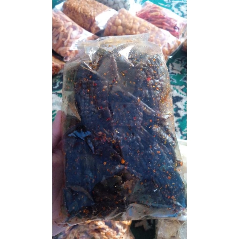 

kerupuk jengkol pedas/kerupuk jengkol original