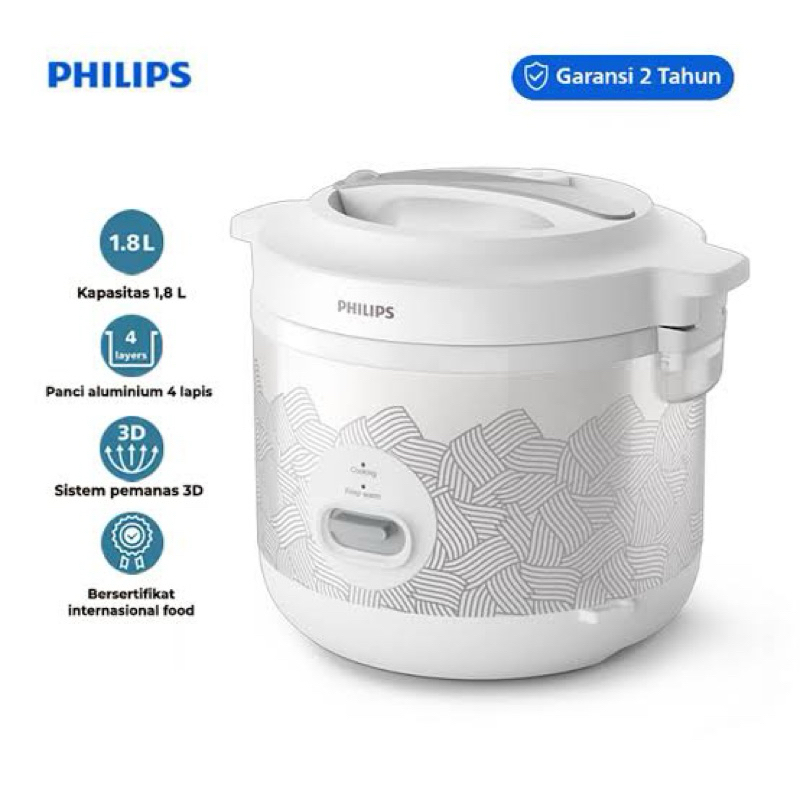 Philips HD 3003 Rice Cooker 1.8 Liter