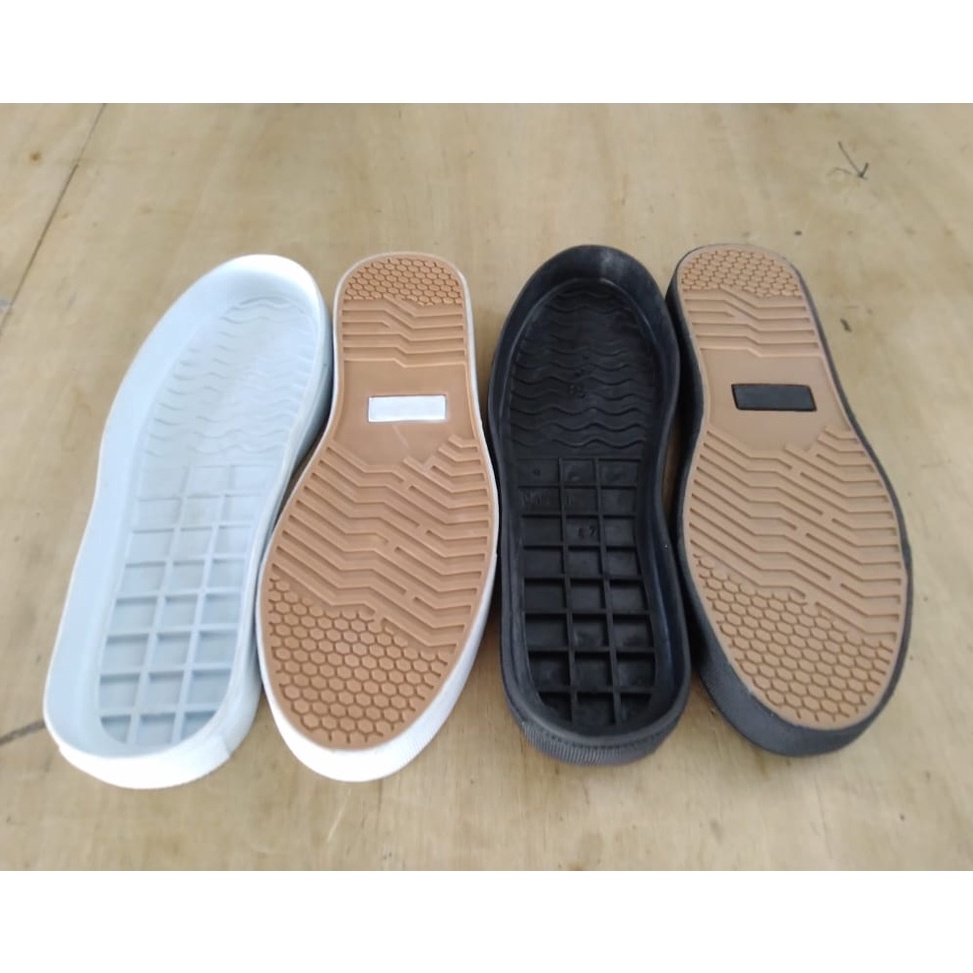 KODE M14U Sol Sepatu Casual Sneakers Outsole Alas Bawah Vans Kets TPR Classic 8 Size 39 sd 43