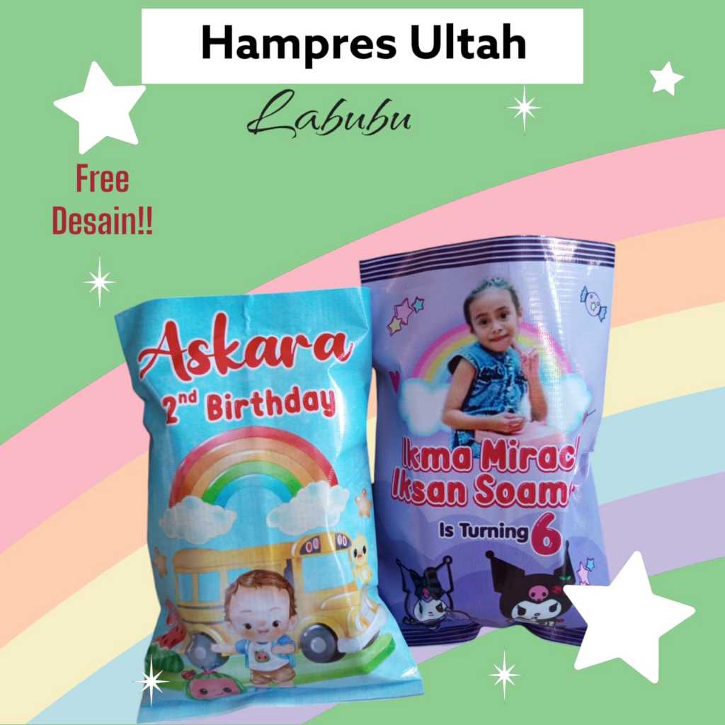 

POUCH SNACK JUMBO GIANT SNACK HAMPERS ULANG TAHUN KEMASAN SNACK ULANG TAHUN Print