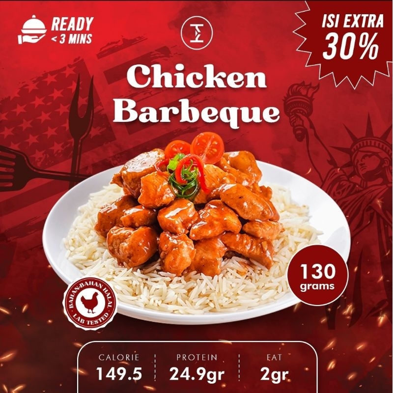 

CHICKEN BARBEQUE (Meal Prep) Lauk Frozen Siap Masak