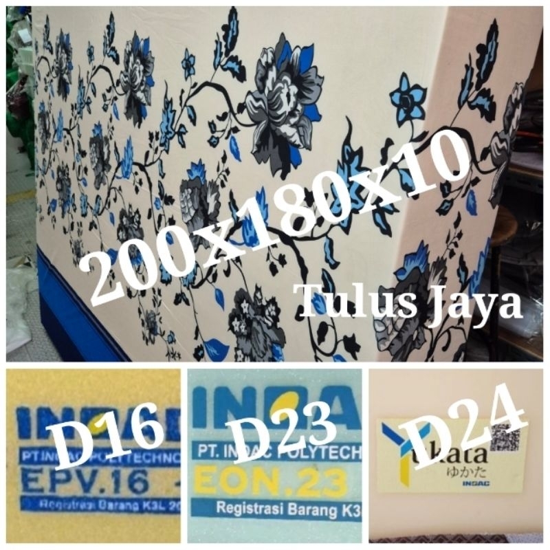 Topper/Kasur Busa INOAC Yukata 200x180x10