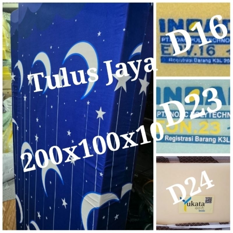 200x100x10 Topper/Kasur Busa INOAC Yukata
