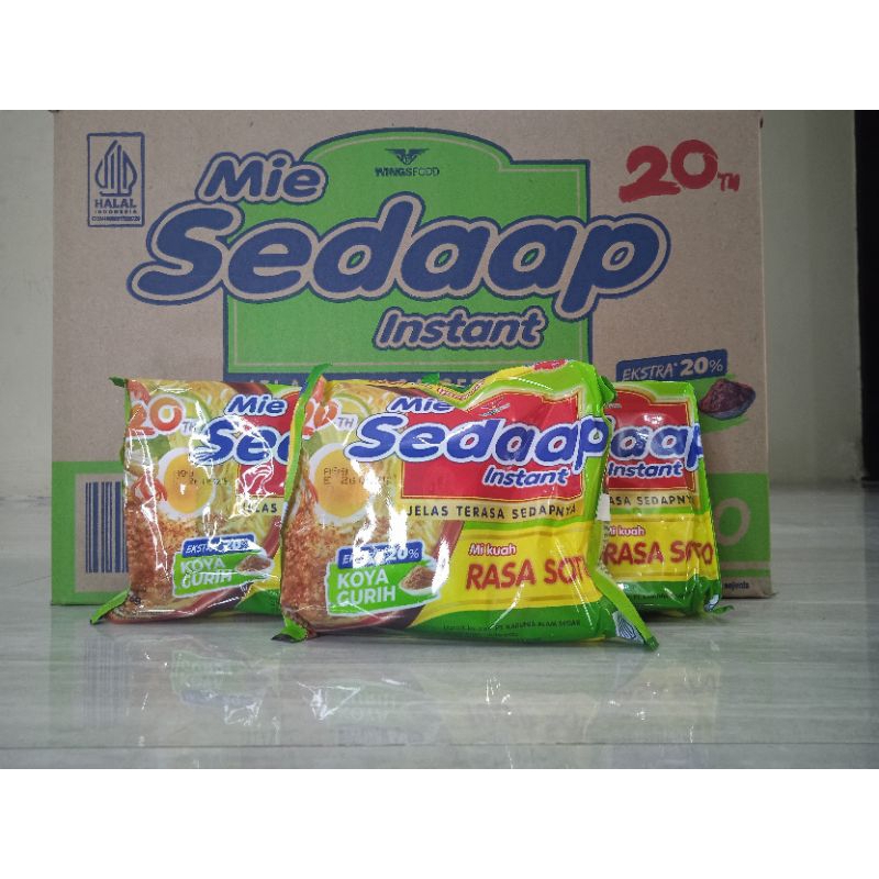 

Mie Sedaap Soto Kardus