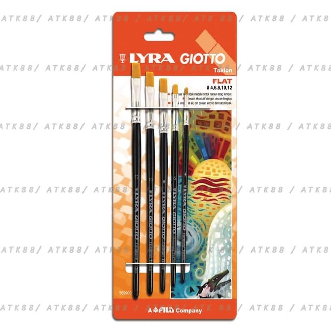 

KODE K37A LYRA KUAS SET FLAT