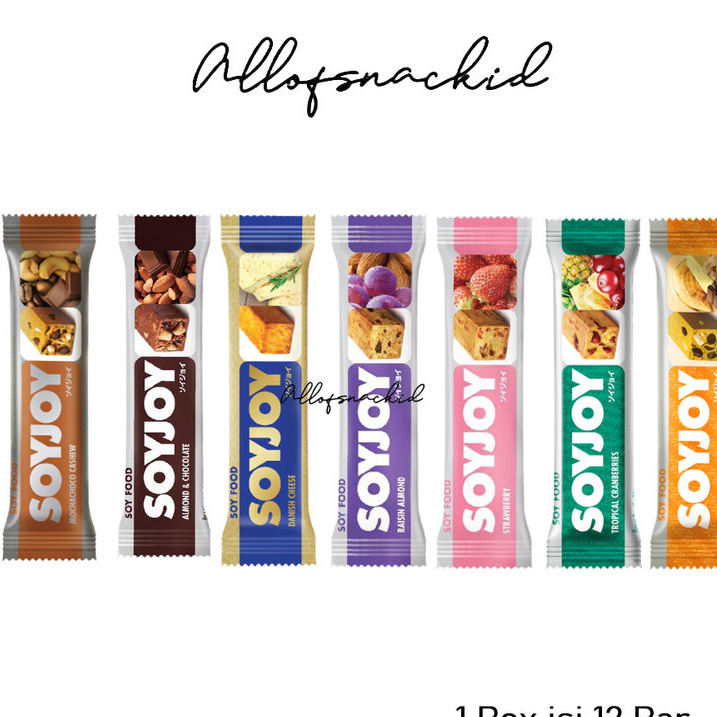 Soyjoy - Snack Bar - Soy Food Solution Makanan Sehat