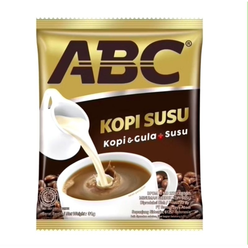 

termurah kopi ABC susu 5 sachet