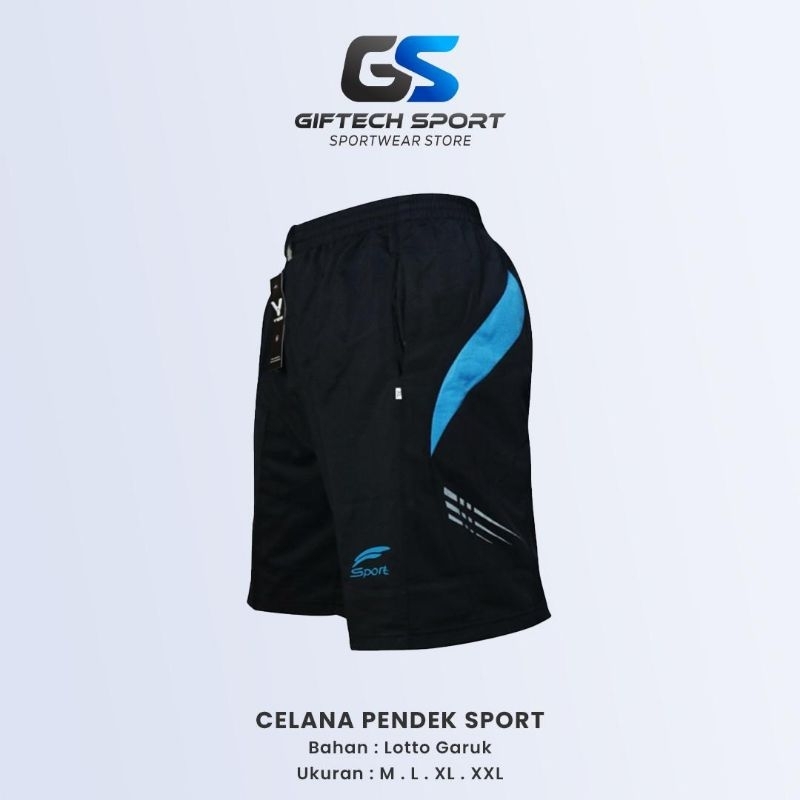 Celana Short Pria Kolor Sport Badminton