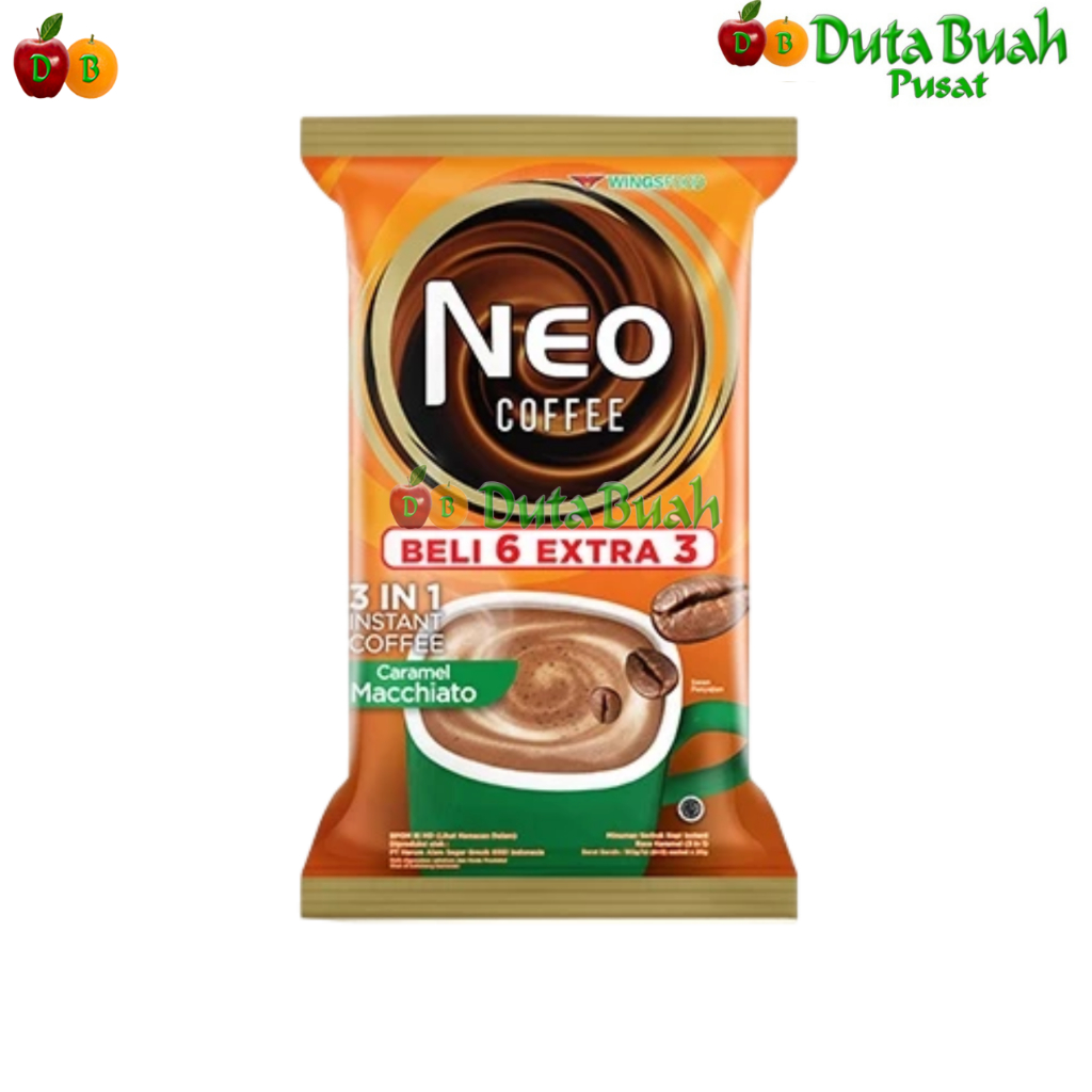 

DUTA BUAH NEO COFFEE CARAMEL MACHIATO 6X20G