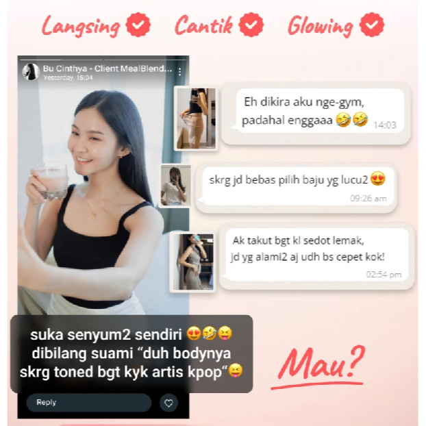 

TRIAL SACHET Spencer's MealBlend - Nutrisi Alami Breakfast dan Dinner untuk Sarapan Langsing