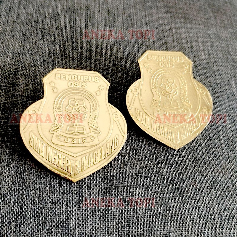 Pin Pengurus Osis SMK Pin Bros Atribut Sekolah Pin Osis - Aneka Topi