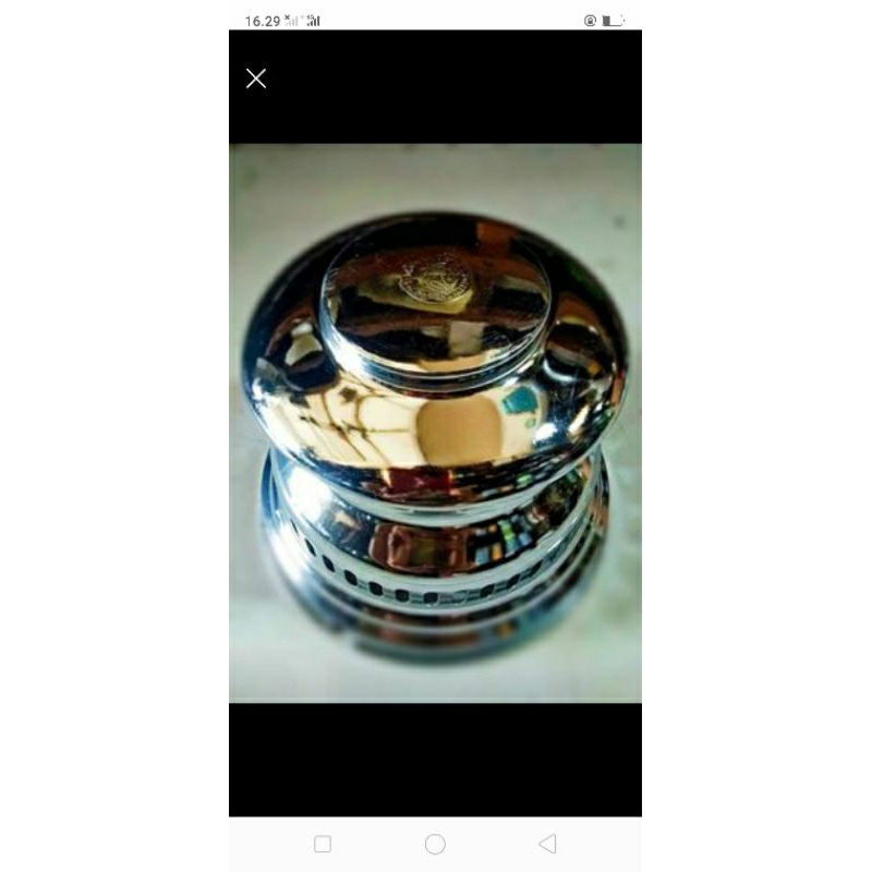 tutup lampu petromax original  butterfly