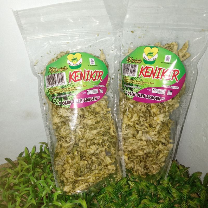 

Keripik Daun Kenikir 200 gram/Camilan Tradisional dari Daun Kenikir yang diolah