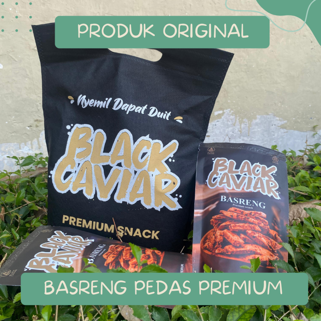 

Camilan Basreng - Black Caviar - Basreng Pedas Nagih - Camilan Tradisional