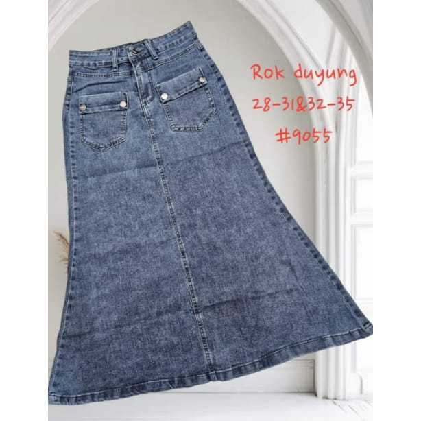 KERENT - Rok Duyung Jeans Premiun Bkk Kerent KR - Bawahan wanita - Kode 9055