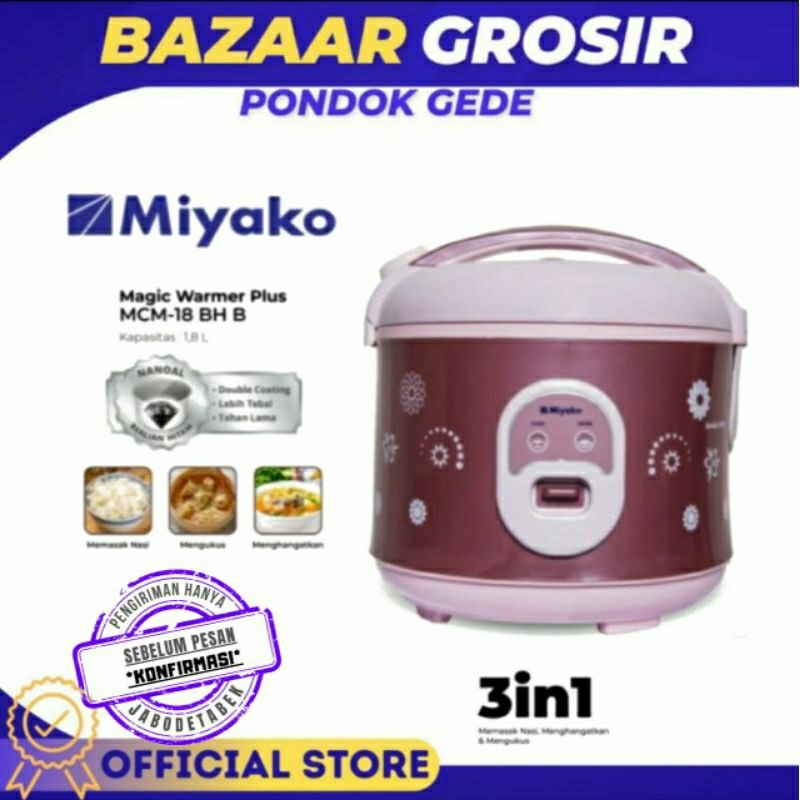 MAGIC COM MIYAKO MCM18BH / MCM-18BH