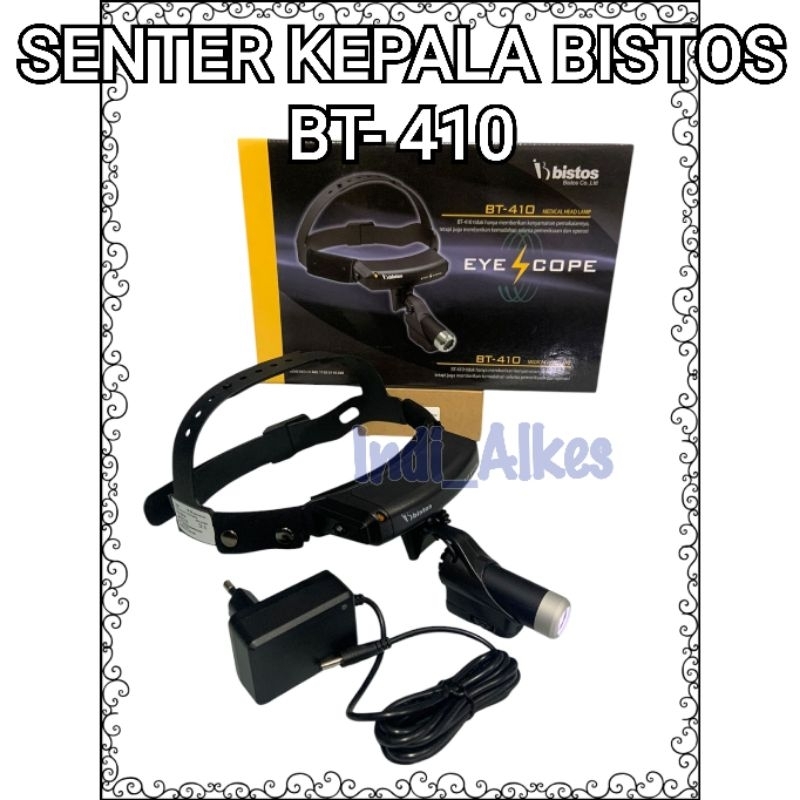 Headlamp BT410 BISTOS / Medical HeadLamp Bistos BT-410 / Lampu kepala / Senter Kepala