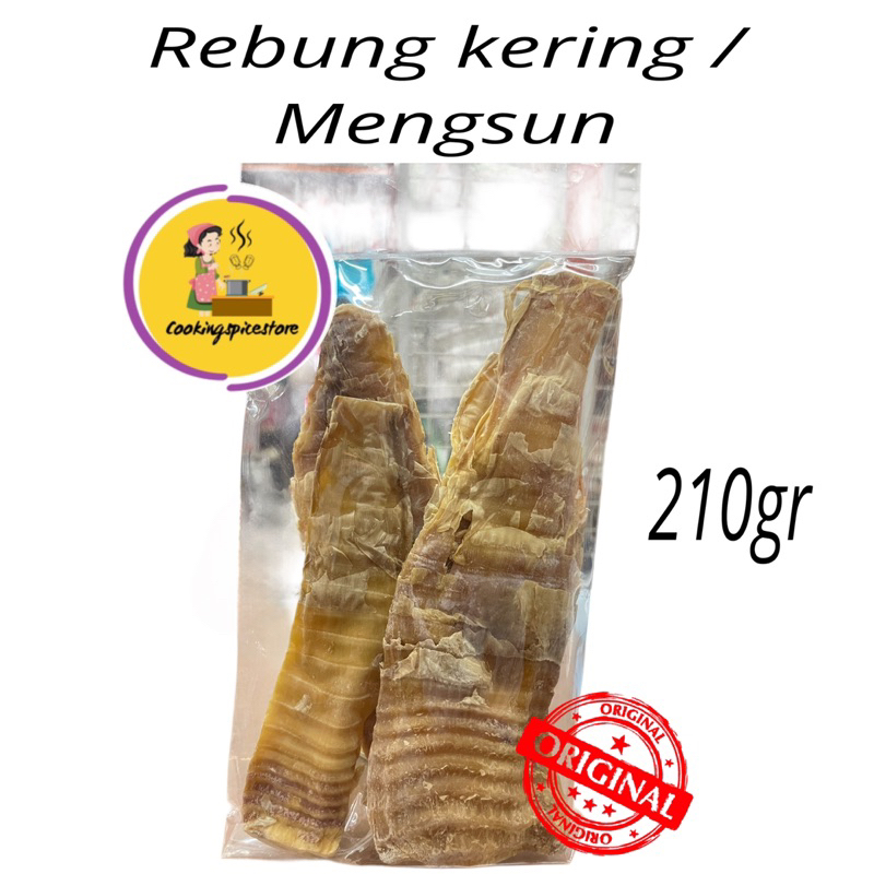 

Rebung kering / Mengsun / Dried bamboo / Rebung bambu muda
