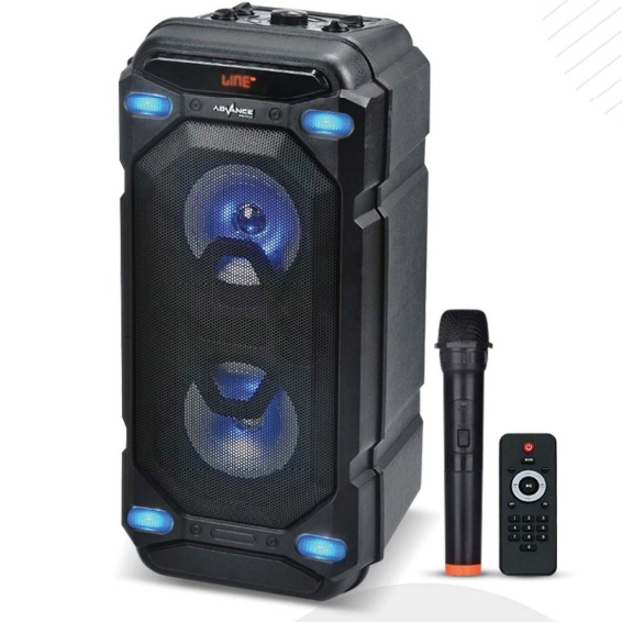 Speaker Advance K-6D 6 Inch Speaker Bluetooth