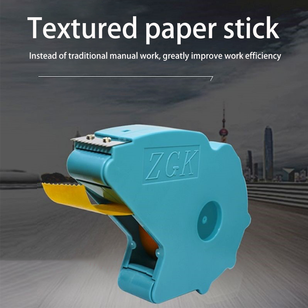

Paper tape cutter Paste tool Cutting and marking tool without marks and paper tape adhesive