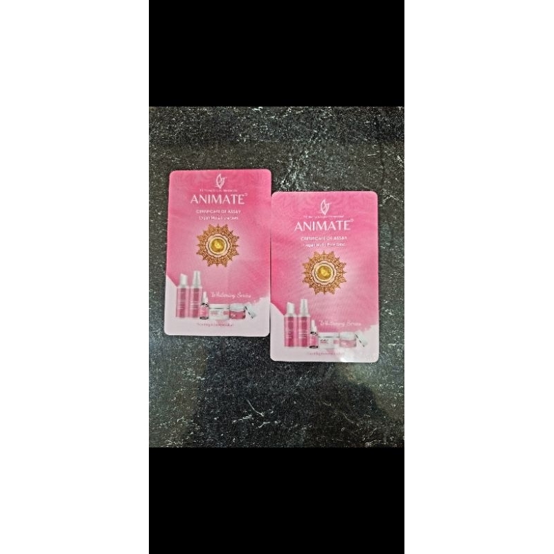 Mini Gold Animate / Emas Mini 0,001 Gram