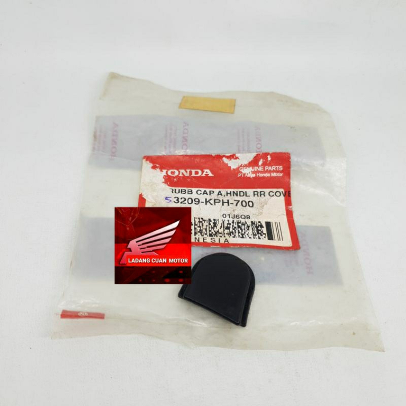 53209KPH700 RUBBER CAP A HANDLE REAR COVER KARET TUTUP LUBANG KABEL CUK BATOK KEPALA SUPRA X 125 200
