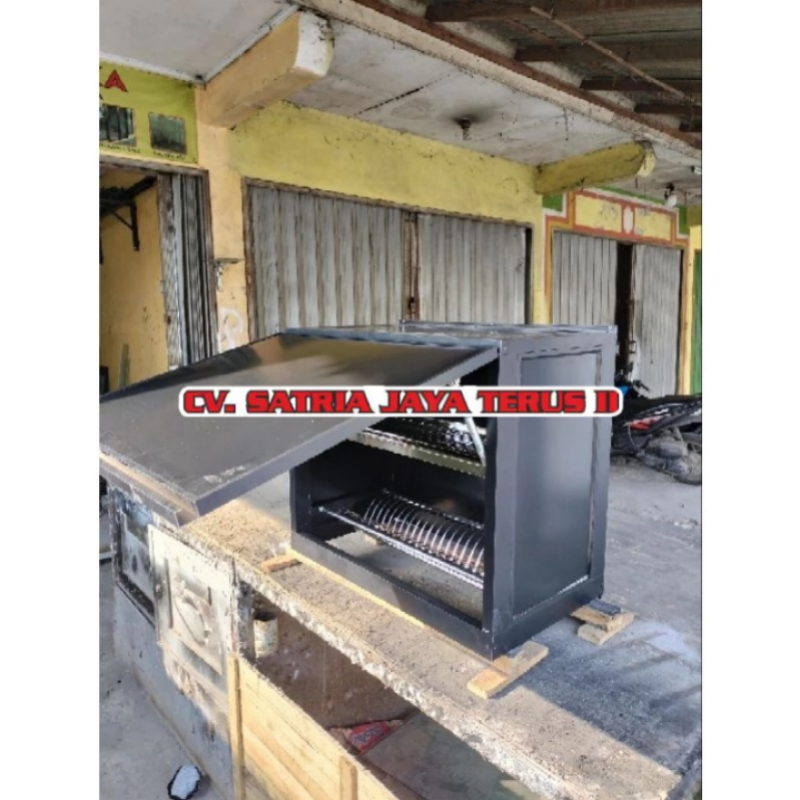 LEMARI GANTUNG ALUMINIUM RAK PIRING KITCHEN SET ANTI KARAT