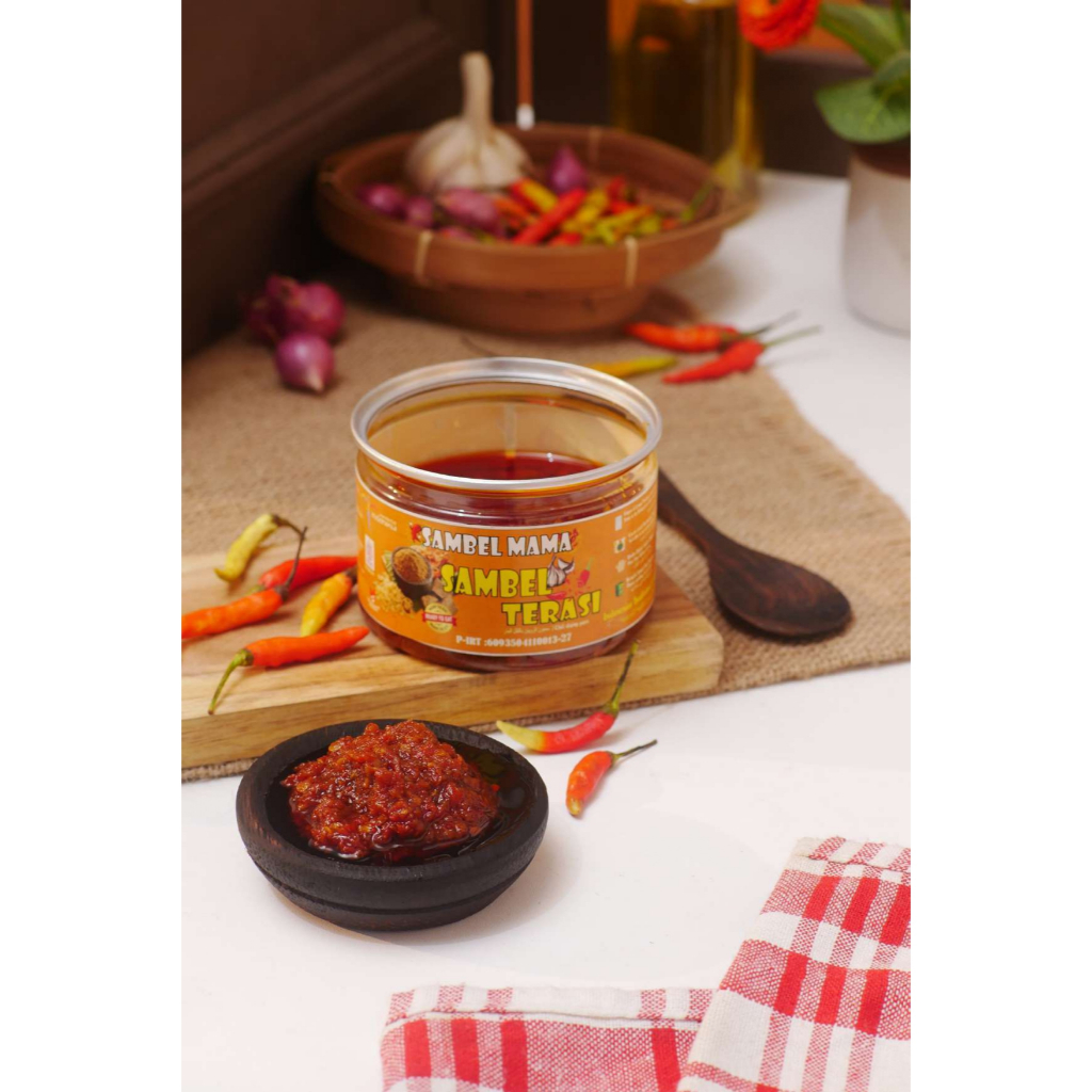 

SAMBEL MAMA - SAMBEL TERASI 200gr - BUKAN SAMBEL BIASA