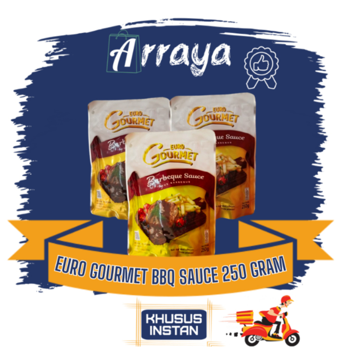 

EURO GOURMET BBQ SAUCE 250 GRAM