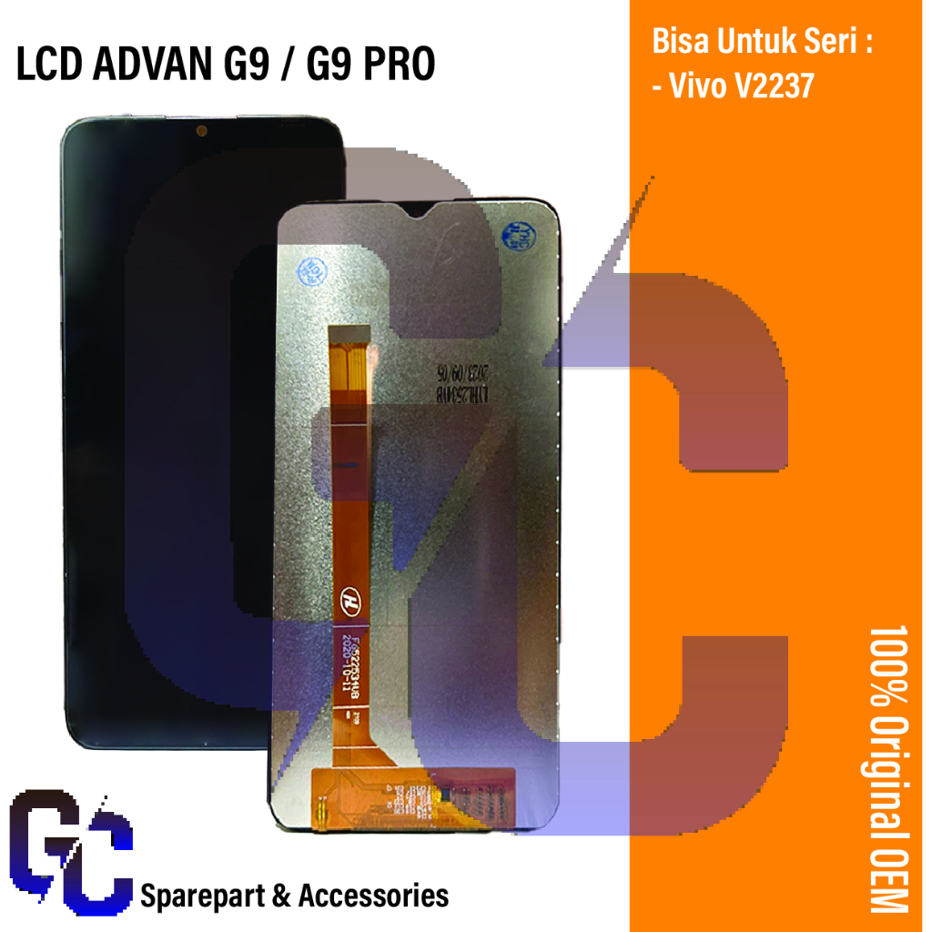 LCD TOUCHSCREEN ADVAN G9 / G9 PRO ORIGINAL 1:1