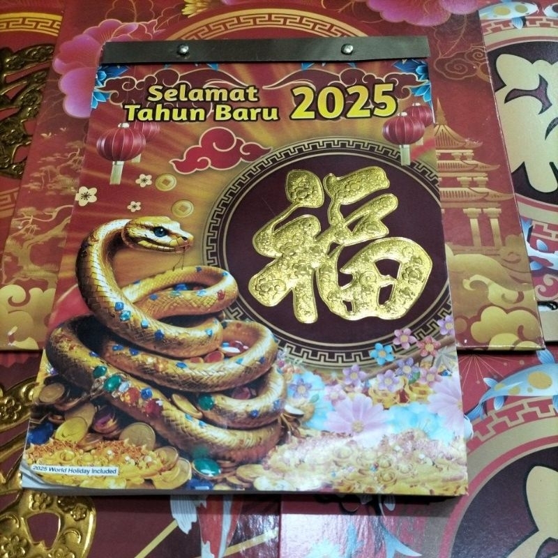 

Kalender Harian sobek Tahun 2025 Tebal
