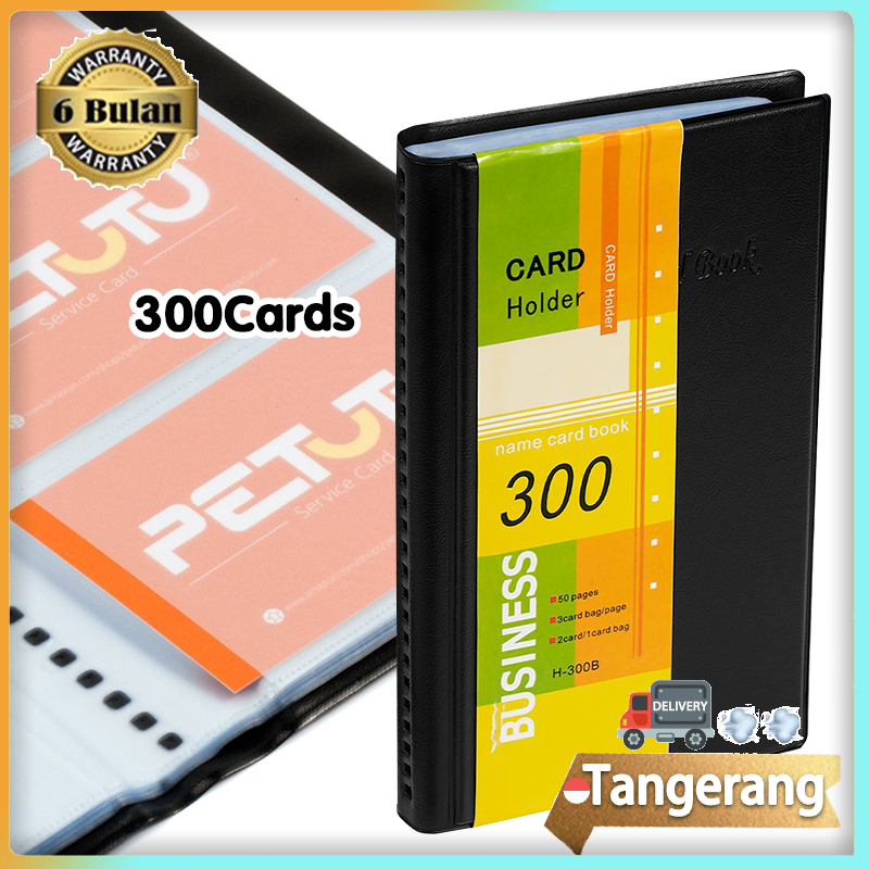 

Buku Tempat Kartu Nama 300 Cards Album Kartu Nama Namecard Book