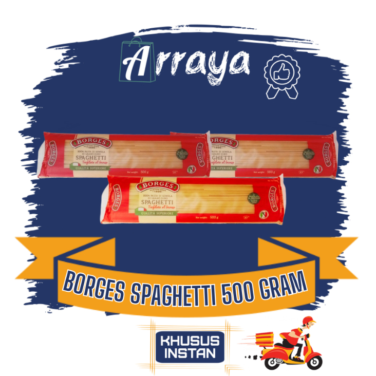 

BORGES SPAGHETTI 500 GRAM