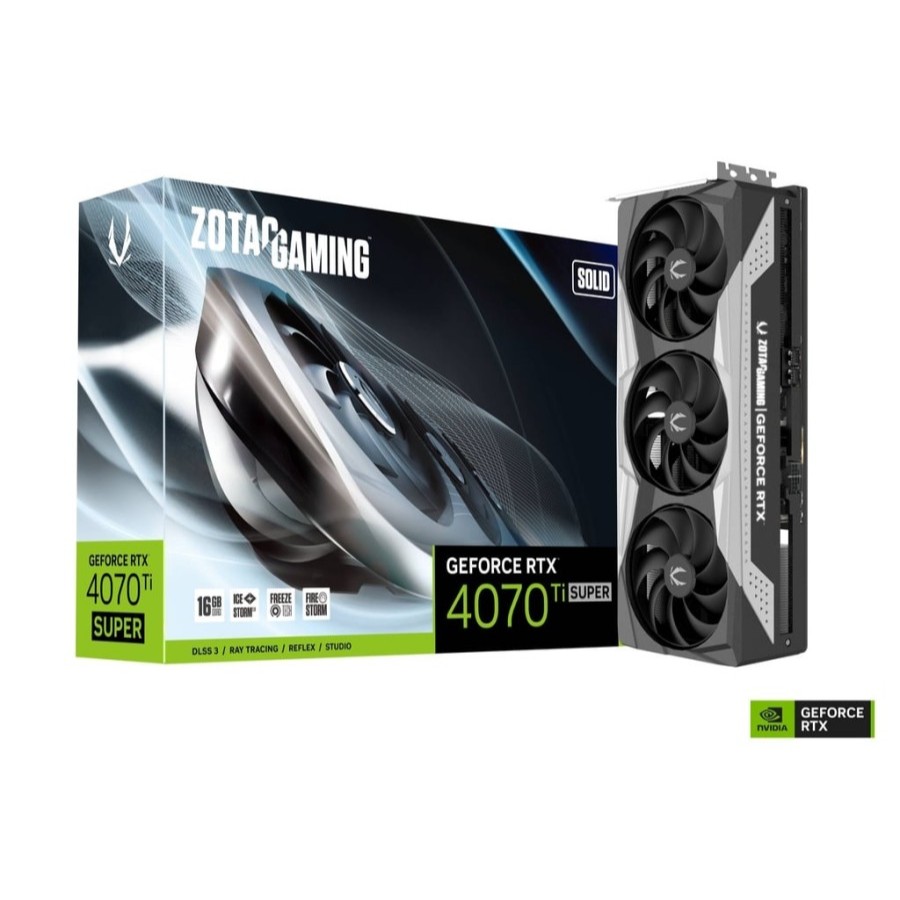 ZOTAC GAMING GeForce RTX 4070 Ti SUPER 16GB SOLID