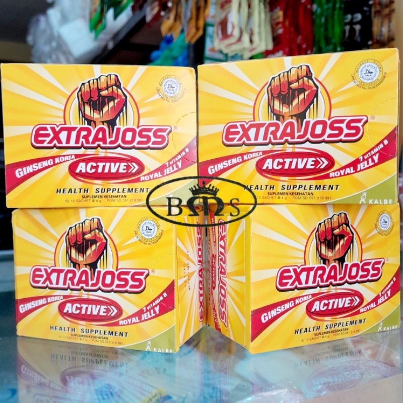 

EXTRAJOSS Suplemen Kesehatan isi 12 sachet @4g