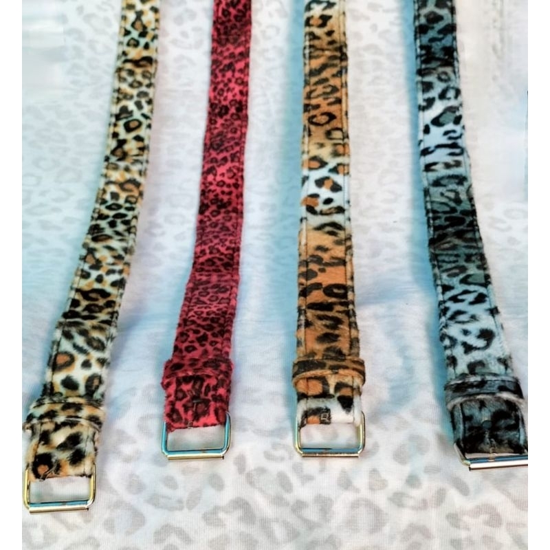 ikat pinggang leopard pria wanita sabuk pria wanita motif  leopard