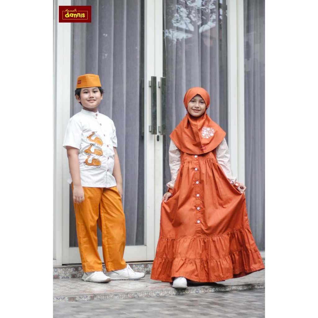 Dannis KOKO dan GAMIS Anak dan Koko anak lengan pendek JK PM 0706, TA PL 0707