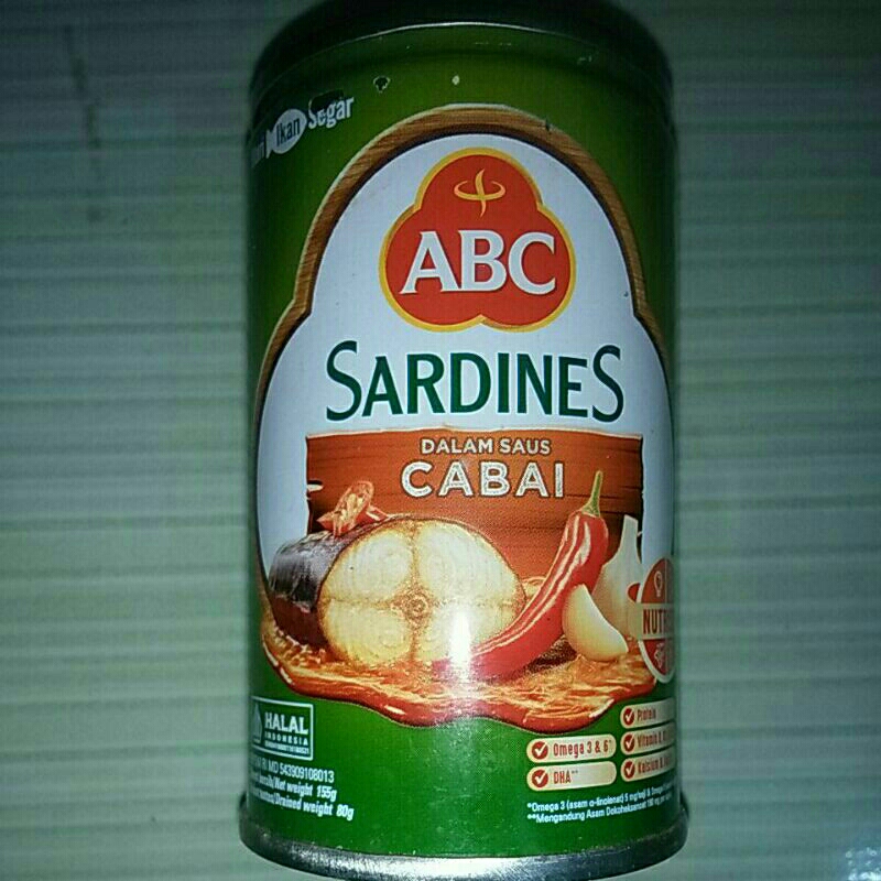 

sarden saus cabai155gram