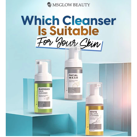 Facial Wash MS Glow / Sabun MS Glow Original Barcode