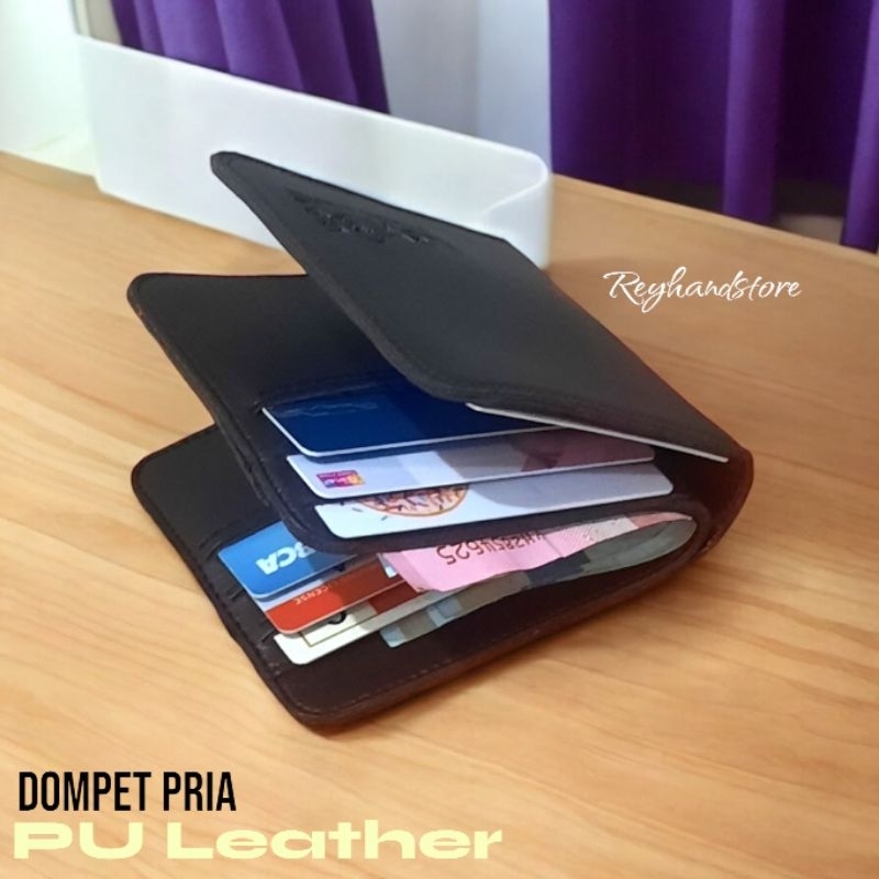 Dompet Kulit Pria/Dompet Kecil/Dompet Lipat