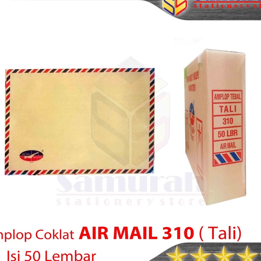 

HJ6 Amplop Kes Coklat Airmail Tali 31 Ukuran Folio Envelope F4 Berkas Dokumen Lamaran Kerja 25 x 35 cm