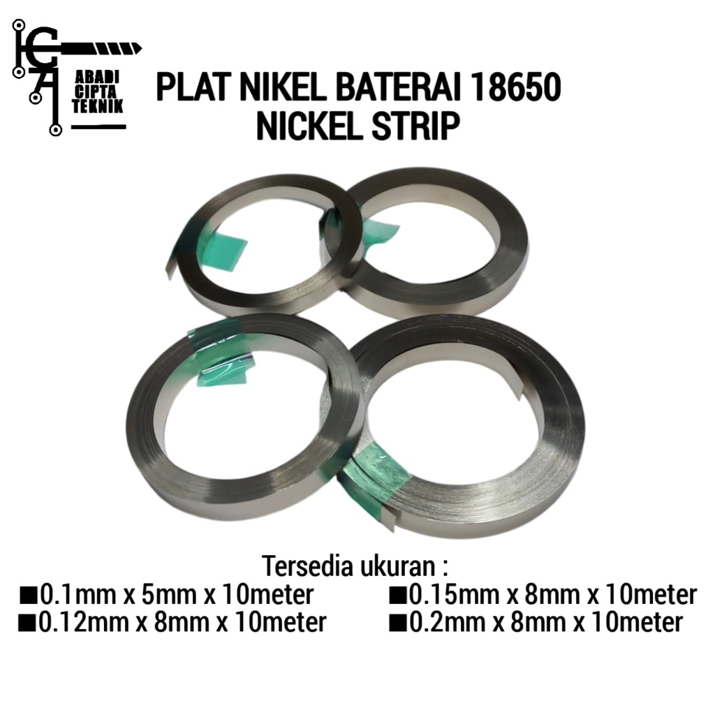 Plat Nikel Nickel Strip Baterai 18650 Spot Welding