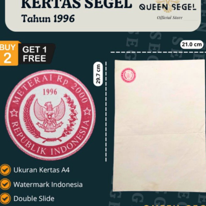

KF7 Bisa COD Kes Segel Tahun 1996 Double Slide Orinal