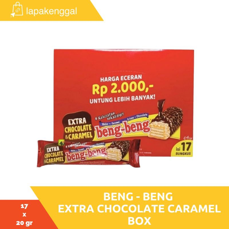 

Beng Beng Extra Chocolate & Caramel BOX 17 x 20 gr