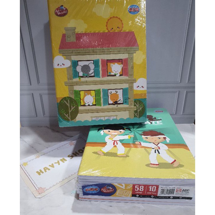 

FG2 1pc Buku Tulis Sinar Dunia SIDU isi 58 lembarbuku tulis