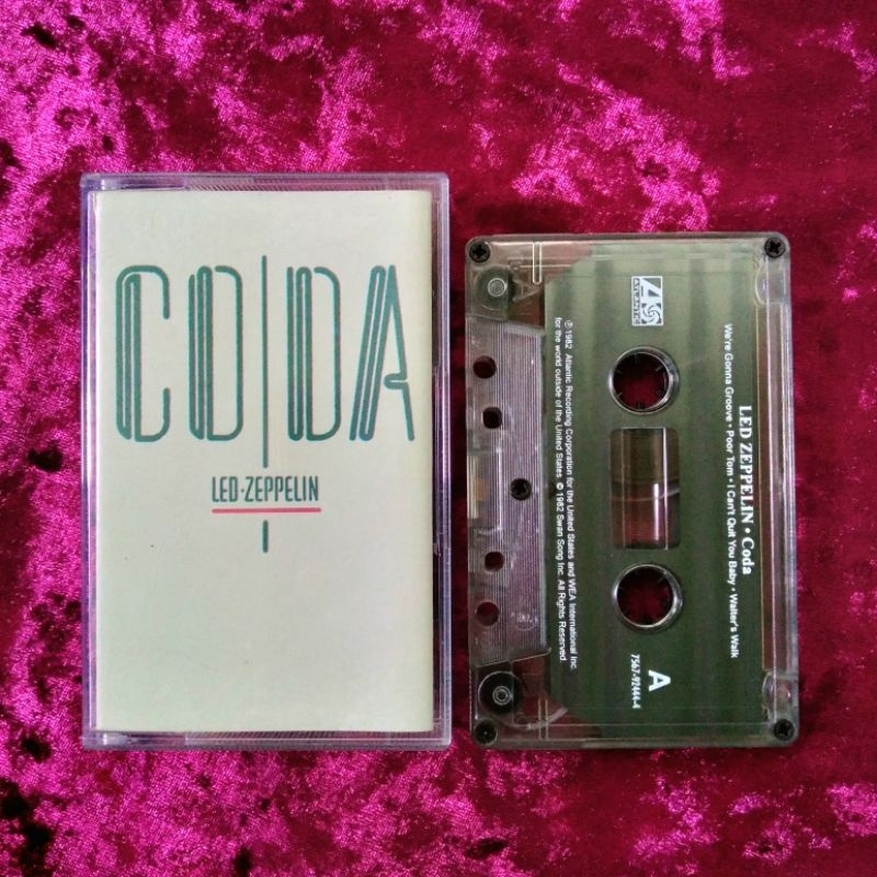 Kaset Led Zeppelin - Coda