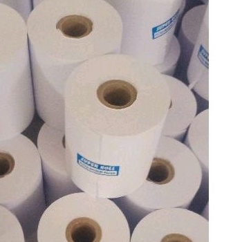 

Penjualan Hemat Kertas kasir hvs 1ply ukuran 75x65 paket 1pak isi 1roll