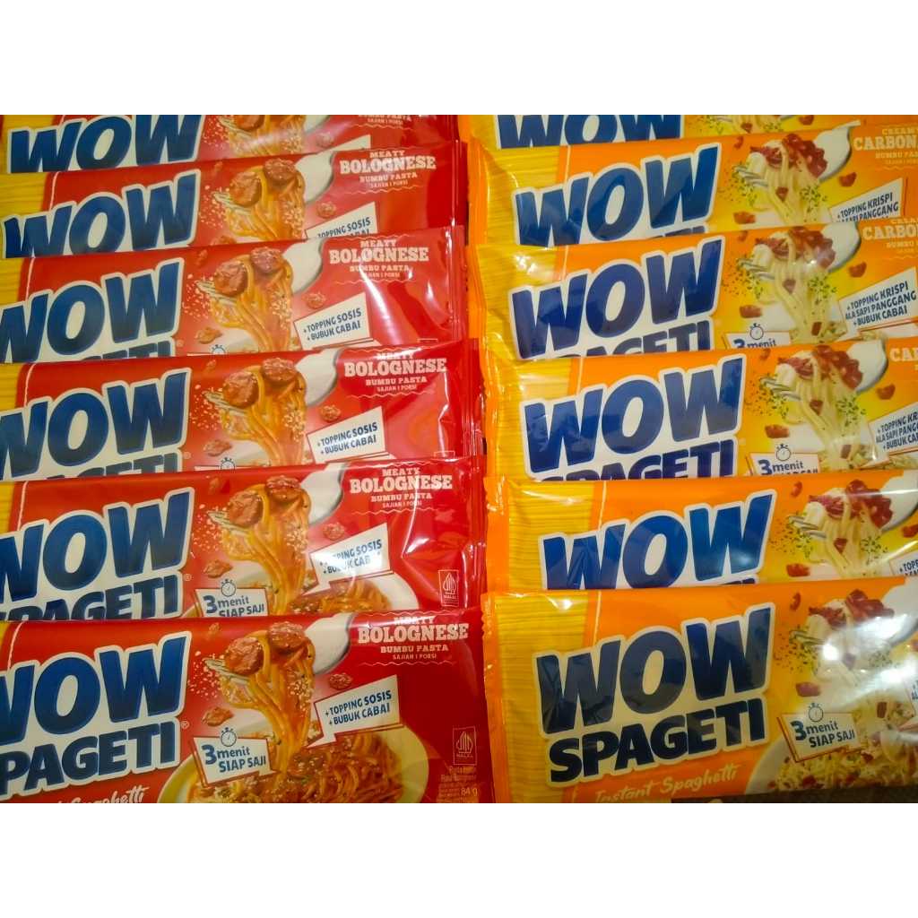 

WOW SPAGETI | Spaghetti Instan Mayora