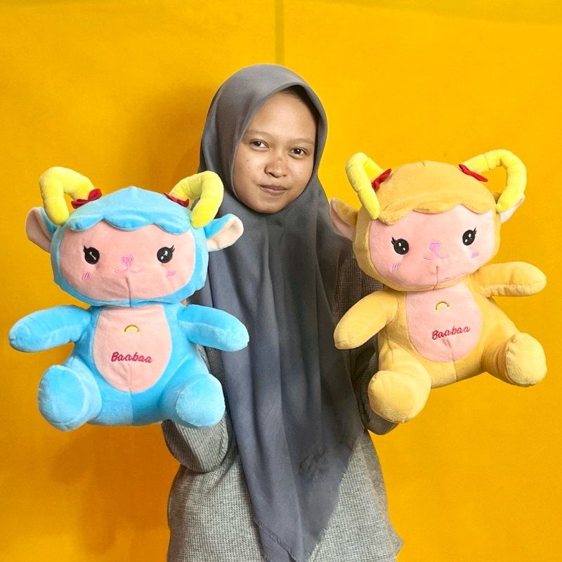 Boneka baba lebah hachi duduk korea lucu boneka anak lebah boneka karakter tawon lebah hachi lucu ec